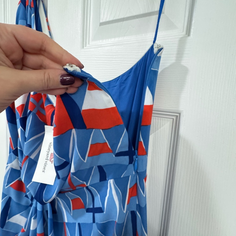 ⚓️🆕Vineyard Vines One Shoulder Dress, 10⚓️ - Picture 5 of 14